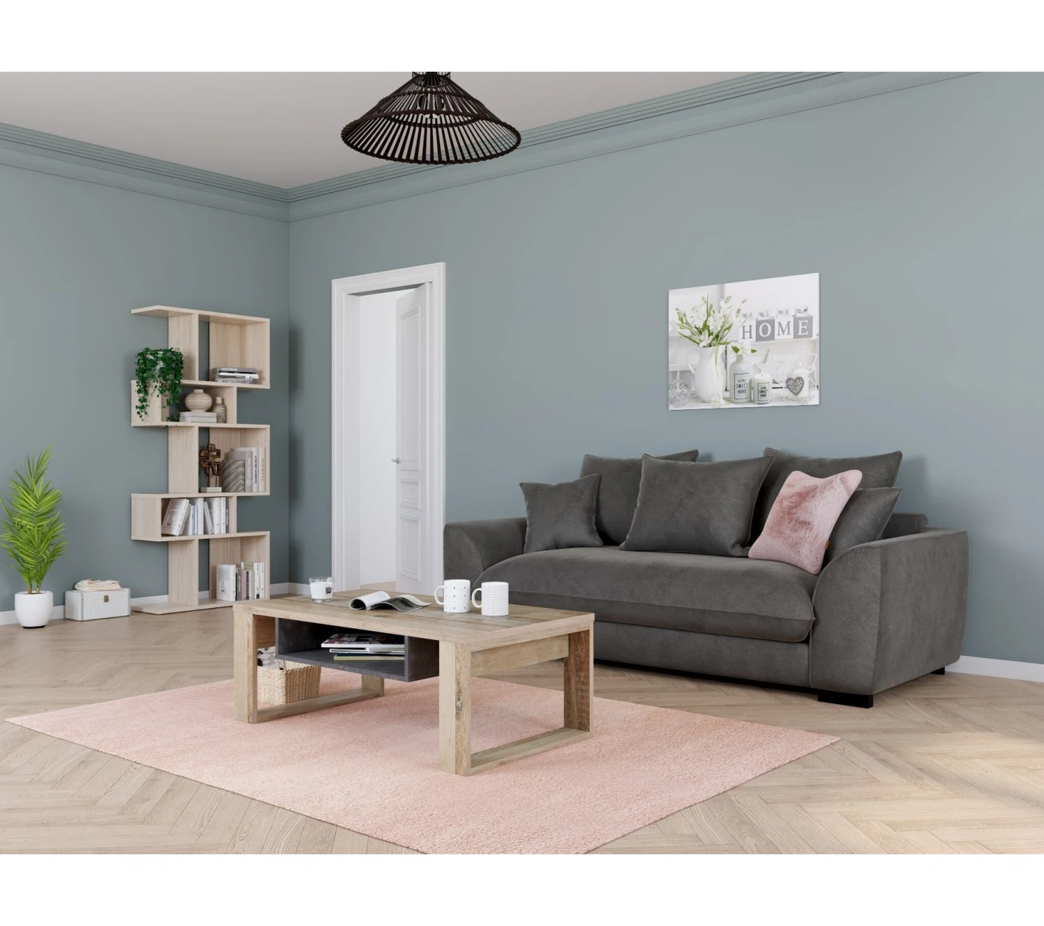 Meilleure vente 🌟 TIME Canapé 3 places SAGA tissu trinity éléphant 34 🤩 3 Meilleure vente 🌟 TIME Canapé 3 places SAGA tissu trinity éléphant 34 🤩