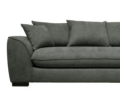 Meilleure vente 💯 TIME Canap&eacute; 3 places SAGA tissu regain anthracite 67 😍 -Espace Déco Magasin 3544740026489 A