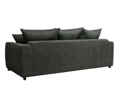 Meilleure vente 💯 TIME Canap&eacute; 3 places SAGA tissu regain anthracite 67 😍 -Espace Déco Magasin 3544740026489 R