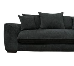 Offres 😍 TIME Canap&eacute; 3 places SAGA tissu sally nuit 16 ✔️ -Espace Déco Magasin 3544740026557 A