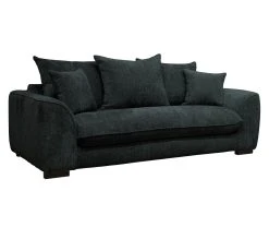 Offres 😍 TIME Canap&eacute; 3 places SAGA tissu sally nuit 16 ✔️ -Espace Déco Magasin 3544740026557 Q