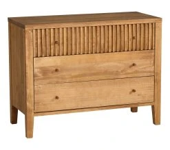 De gros ✨ TIME Commode 3 tiroirs EQUATORIA pin massif 👏 -Espace Déco Magasin 3609130013361 Q