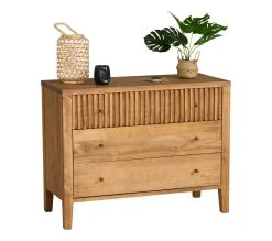 De gros ✨ TIME Commode 3 tiroirs EQUATORIA pin massif 👏 -Espace Déco Magasin 3609130013361 Z3