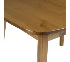 Meilleur prix 👍 TIME Table &agrave; manger L.90/135 cm avec allonge CLAUDIA pin massif fonc&eacute; 💯 -Espace Déco Magasin 3609130013767 D