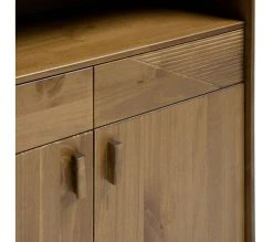 Grosses soldes 🤩 TIME Biblioth&egrave;que CLAUDIA pin massif fonc&eacute; 🥰 -Espace Déco Magasin 3609130013774 D