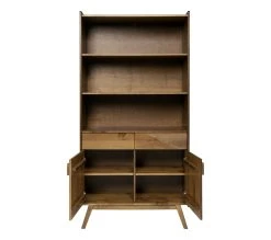 Grosses soldes 🤩 TIME Biblioth&egrave;que CLAUDIA pin massif fonc&eacute; 🥰 -Espace Déco Magasin 3609130013774 Z2