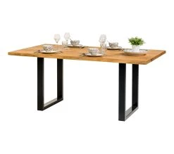 Acheter ⌛ TIME Table rectangulaire L.180 EMMA ch&ecirc;ne massif 🎉 -Espace Déco Magasin 3877000686483 P