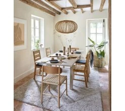 Remise 🤩 TIME Chaise EMMA ch&ecirc;ne massif ⌛