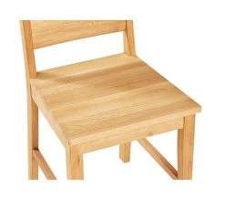 Remise 🤩 TIME Chaise EMMA ch&ecirc;ne massif ⌛ -Espace Déco Magasin 3877000686513 D