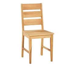 Remise 🤩 TIME Chaise EMMA ch&ecirc;ne massif ⌛ -Espace Déco Magasin 3877000686513 Q