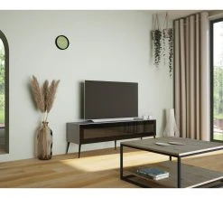 Budget 💯 TIME Table basse carr&eacute;e BROOKLYN Ch&ecirc;ne ⭐ -Espace Déco Magasin 3877000686728 AMB3D 165077