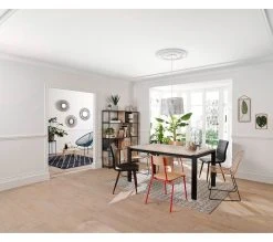 Coupon ❤️ TIME Table L.160/240 + allonges CAMDEN Ch&ecirc;ne sonoma/noir ✔️ -Espace Déco Magasin 4894223191159 AMB2