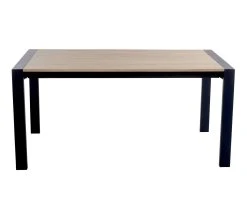 Coupon ❤️ TIME Table L.160/240 + allonges CAMDEN Ch&ecirc;ne sonoma/noir ✔️ -Espace Déco Magasin 4894223191159 Z3