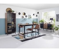 Tout neuf 😉 TIME Tabouret de bar H.61 ROMANE Marron vintage 🌟 -Espace Déco Magasin 4894223196437 AMB9 80365