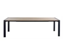 Grosses soldes 😍 TIME Table L.120/160 + allonge CAMDEN Ch&ecirc;ne sonoma/noir ✨ -Espace Déco Magasin 4894223204736 Z1