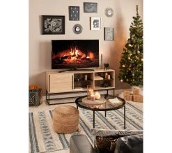 Budget 🛒 Meuble TV industriel TIME Noir/chêne VINCENTE 🛒 28 Budget 🛒 Meuble TV industriel TIME Noir/chêne VINCENTE 🛒 -Espace Déco Magasin 4894223213097 AMB2