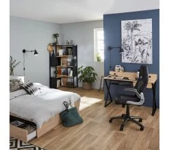 Remise 🤩 TIME S&eacute;paration dangle extensible SLIDE Imitation ch&ecirc;ne et noir ⭐ -Espace Déco Magasin 4894223213899 AMB9 268435