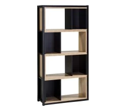 Remise 🤩 TIME S&eacute;paration dangle extensible SLIDE Imitation ch&ecirc;ne et noir ⭐ -Espace Déco Magasin 4894223213899 Q