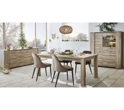 Acheter ❤️ TIME Chaise velours MARINETTE Taupe 🛒 -Espace Déco Magasin 4894223218832 AMB9 175284