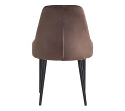 Acheter ❤️ TIME Chaise velours MARINETTE Taupe 🛒 -Espace Déco Magasin 4894223218832 Z5