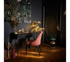 Grosses soldes ⌛ TIME Chaise tissu MARINETTE Corail ⌛ -Espace Déco Magasin 4894223218849 AMB2