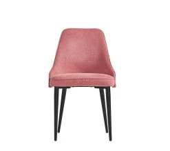 Grosses soldes ⌛ TIME Chaise tissu MARINETTE Corail ⌛ -Espace Déco Magasin 4894223218849 PK1