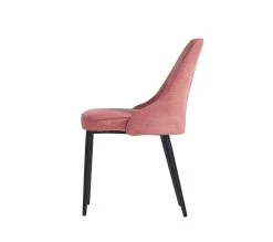 Grosses soldes ⌛ TIME Chaise tissu MARINETTE Corail ⌛ -Espace Déco Magasin 4894223218849 PK2