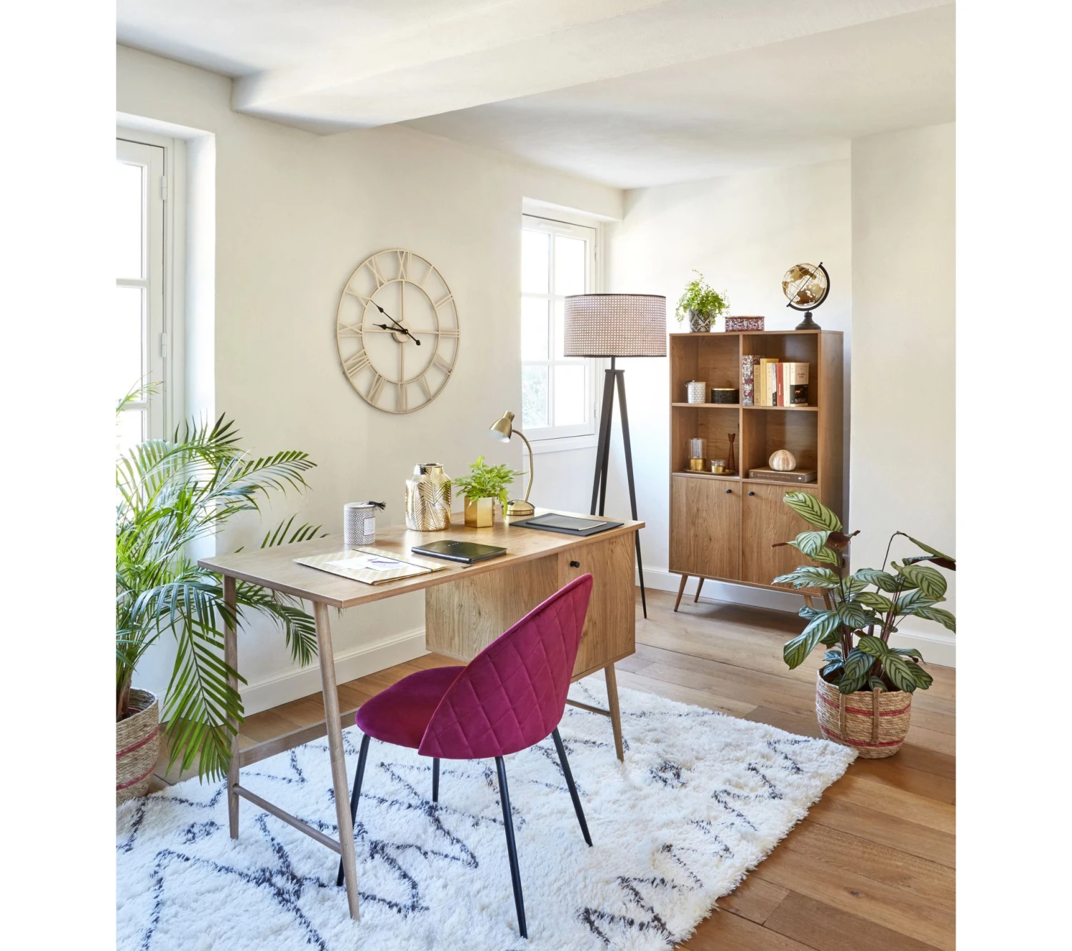 Le moins cher 👏 TIME Bureau 1 porte COLUMBUS Imitation chêne ❤️ 3 Le moins cher 👏 TIME Bureau 1 porte COLUMBUS Imitation chêne ❤️