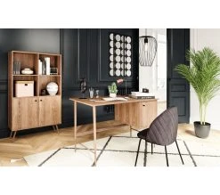 Le moins cher 👏 TIME Bureau 1 porte COLUMBUS Imitation chêne ❤️ 21 Le moins cher 👏 TIME Bureau 1 porte COLUMBUS Imitation chêne ❤️ -Espace Déco Magasin 4894223220316 AMB2