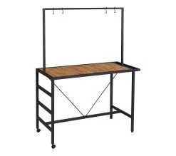 Grosses soldes ✨ TIME Mange debout QUITO Acacia et noir 🥰 -Espace Déco Magasin 4894223227391 R