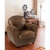 Budget 😀 TIME Fauteuil Vintage CLUB tissu microfibre marron 🥰 -Espace Déco Magasin 4894223228114 AMB1