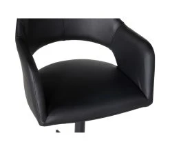 Bon marché ✔️ TIME Fauteuil KURO polyur&eacute;thane noir 😀 -Espace Déco Magasin 4894223229180 D