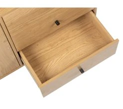 Le moins cher 🤩 TIME Buffet COLUMBUS imitation ch&ecirc;ne ⌛ -Espace Déco Magasin 4894223229661 A