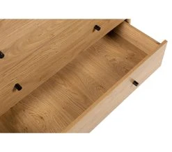 Meilleure vente 🔥 TIME Commode 4 tiroirs COLUMBUS imitation ch&ecirc;ne ⌛ -Espace Déco Magasin 4894223230841 A