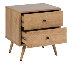 Meilleur prix 💯 TIME Chevet 2 tiroirs COLUMBUS imitation chêne ✔️ 9 Meilleur prix 💯 TIME Chevet 2 tiroirs COLUMBUS imitation chêne ✔️ -Espace Déco Magasin 4894223230865 VO