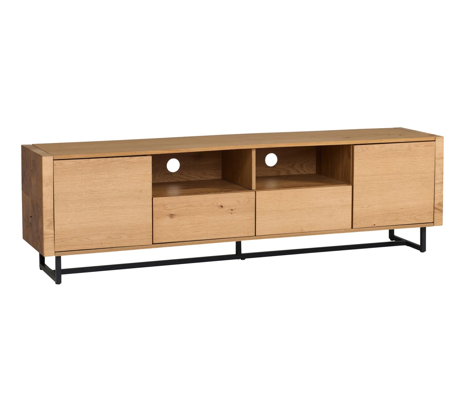 De gros 💯 Long meuble TV L.180 imitation TIME chêne WOODS ⌛ 9 De gros 💯 Long meuble TV L.180 imitation TIME chêne WOODS ⌛ – Image 7