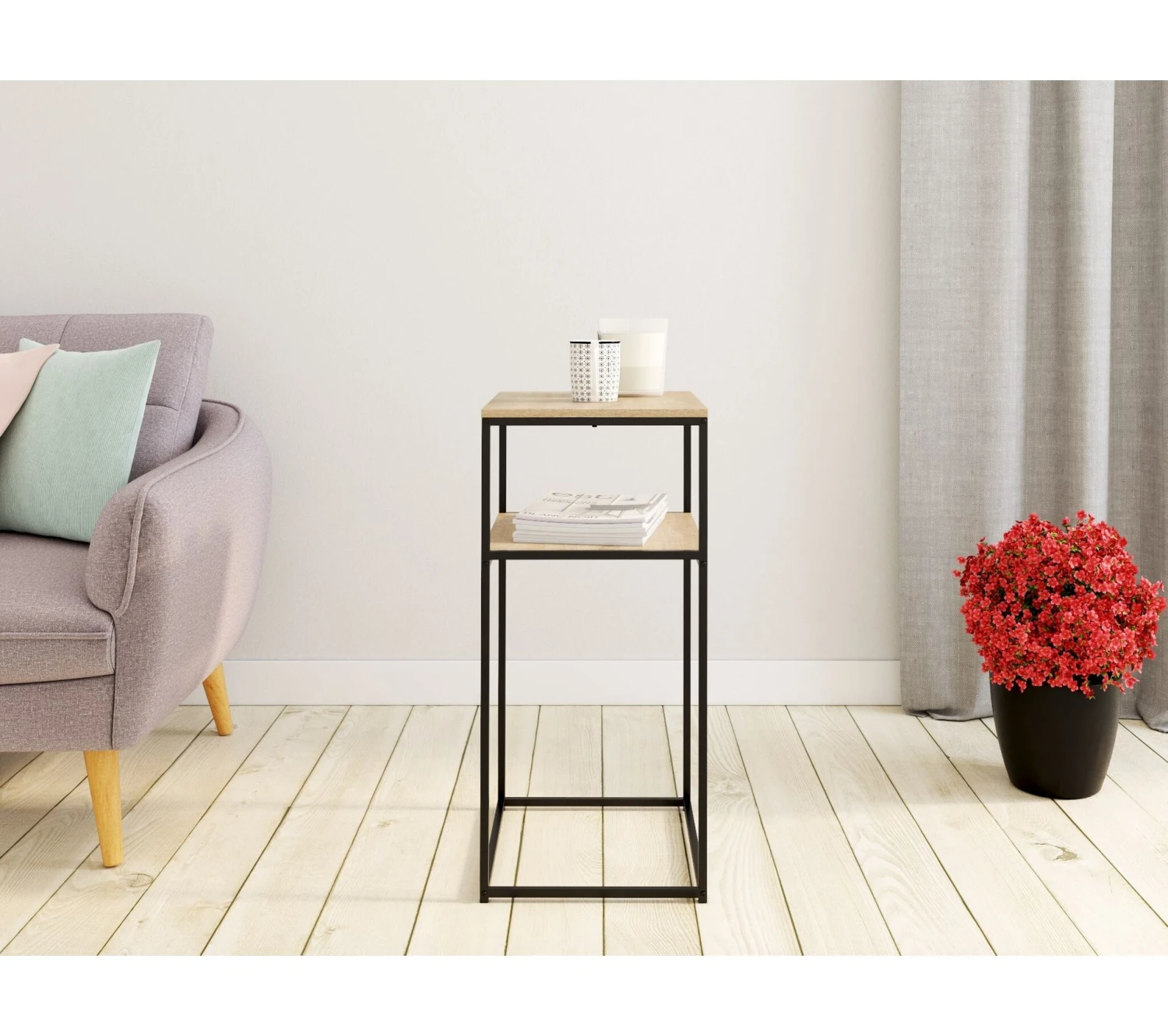 Tout neuf ✔️ Bout de canapé TIME imitation chêne VINCENTE 🥰 3 Tout neuf ✔️ Bout de canapé TIME imitation chêne VINCENTE 🥰