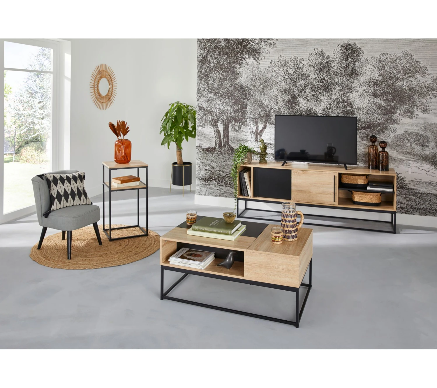 Tout neuf ✔️ Bout de canapé TIME imitation chêne VINCENTE 🥰 9 Tout neuf ✔️ Bout de canapé TIME imitation chêne VINCENTE 🥰 – Image 7