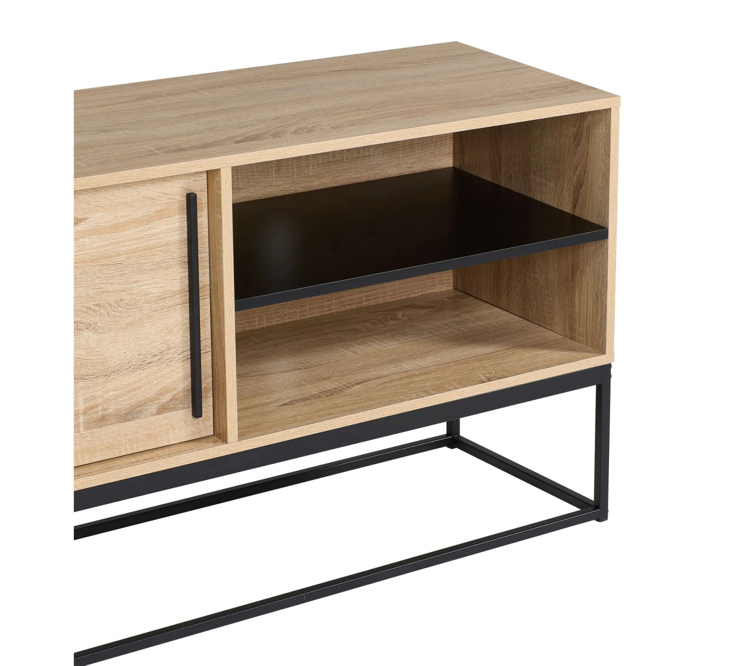 Promo ✨ Meuble TV L.180 TIME imitation chêne VINCENTE 🔔 8 Promo ✨ Meuble TV L.180 TIME imitation chêne VINCENTE 🔔 – Image 6