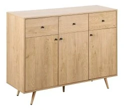 Acheter ⭐ TIME Rangement 3 portes 3 tiroirs COLUMBUS imitation chêne 😍 9 Acheter ⭐ TIME Rangement 3 portes 3 tiroirs COLUMBUS imitation chêne 😍 -Espace Déco Magasin 4894223232296 Q