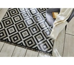 Tout neuf 🔥 TIME Tapis 160x230 cm VIAGGIO Noir 🤩