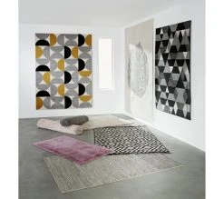 Le moins cher 🛒 TIME Tapis 120x170 cm VIAGGIO Noir 🎁 -Espace Déco Magasin 5414478906002 AMB9 83608