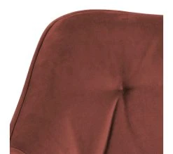 Meilleure affaire ⭐ TIME chaise velours BROOKE corail 🧨 -Espace Déco Magasin 5713941114631 Z4