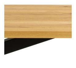 Offres 🛒 TIME Table L.220 HEAVEN plaqu&eacute;e ch&ecirc;ne sauvage 🎉 -Espace Déco Magasin 5713941207463 Z3