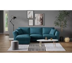 Les meilleures critiques de 👍 TIME Canap&eacute; convertible m&eacute;ridienne r&eacute;versible CASABLANCA tissu Bergamo bleu p&eacute;trole 86 🔥