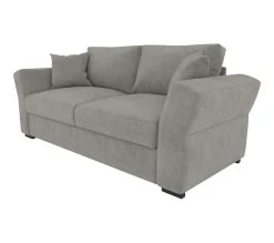 Promo 😀 TIME Canap&eacute; 3 places CASABLANCA tissu Apache gris 3 👍 -Espace Déco Magasin 5907690901783 P