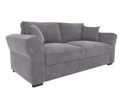 Coupon 🎉 TIME Canap&eacute; 3 places CASABLANCA tissu Bella gris souris ⌛ -Espace Déco Magasin 5907690901943 Q