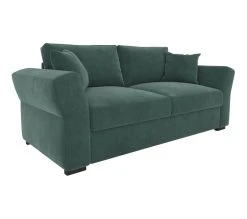 Bon marché ✔️ TIME Canap&eacute; 3 places CASABLANCA tissu Bella vert 👏 -Espace Déco Magasin 5907690901950 Q