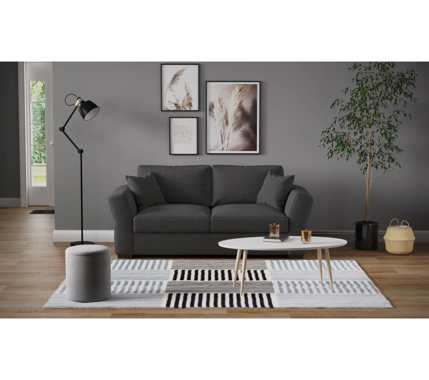 Coupon ⭐ TIME Canapé 3 places CASABLANCA tissu Bergamo graphite 97 ⌛ 3 Coupon ⭐ TIME Canapé 3 places CASABLANCA tissu Bergamo graphite 97 ⌛