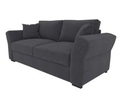 Grosses soldes 😀 TIME Canap&eacute; 3 places CASABLANCA tissu Enjoy graphite 24 🛒 -Espace Déco Magasin 5907690902056 P